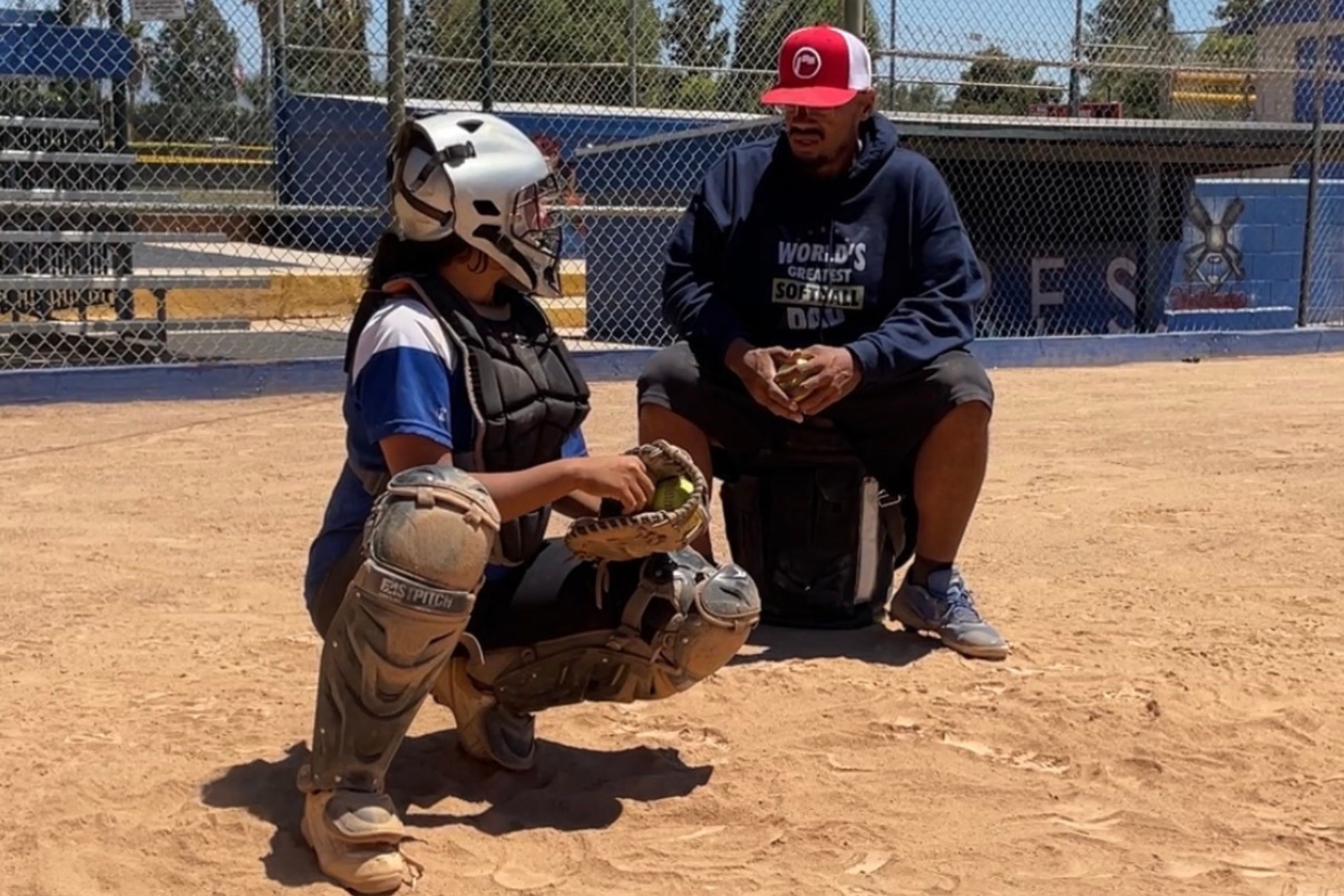 Ronnie Ali Brings a Baseball Catcher's Mind to Fastpitch Softball