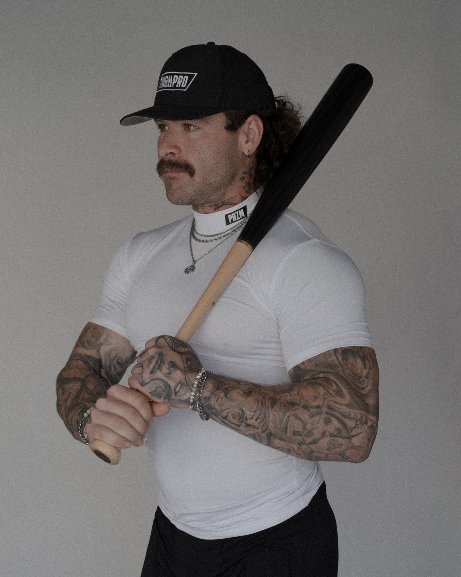 Mock Neck Compression Shirt – ThighPro Mock Neck Compression Shirt – ThighPro